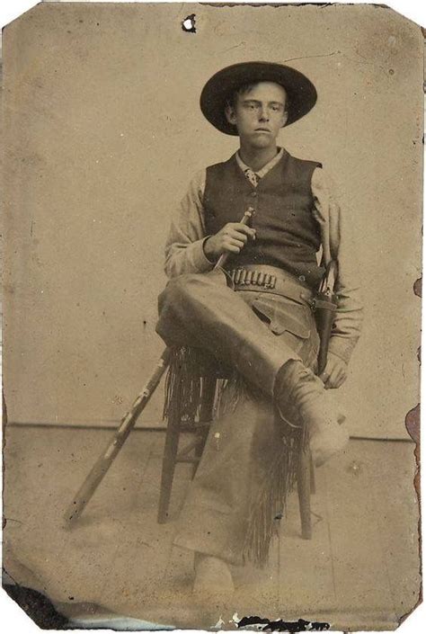 Cow Boy 1880´s Old West Photos Cowboy Pictures Tintype