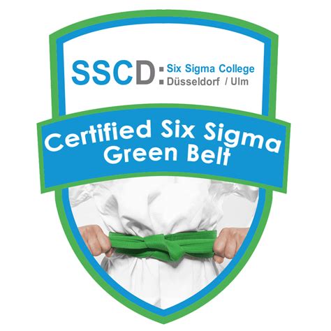 Certified Six Sigma Green Belt Credly