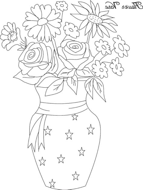 Flowers to draw for beginners simple flowers drawing flower drawings. Flower In A Vase Drawing at GetDrawings | Free download