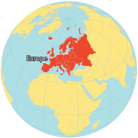 Map Of Europe World Map