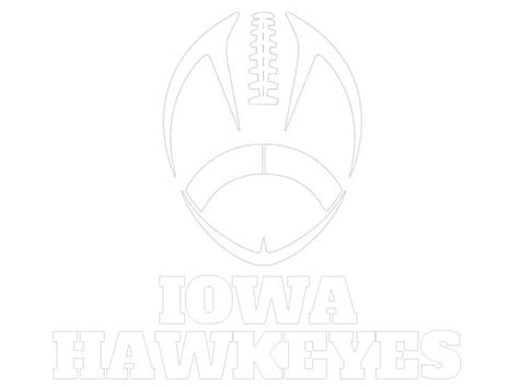 Printable Iowa Hawkeyes Coloring Sheet | Football coloring pages, Coloring sheets, Coloring pages