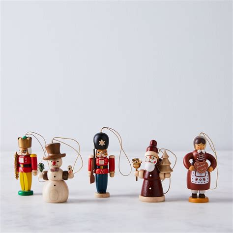 German Handmade Wooden Christmas Decorations