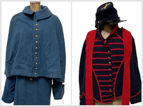 Pair Of Vintage Civil War Reenactment Uniforms