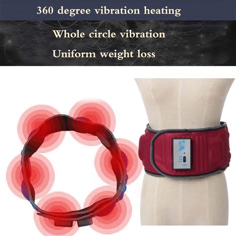 Electric Abdominal Tummy Belt Vibration Belly Burner Weight Lost Fitness Slimming Massager Sale