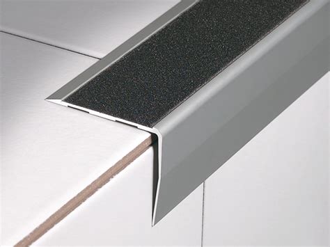 Stairtec Sa 65 Technical Aluminium Stair Nosing With Anti Slip Strip By Profilitec
