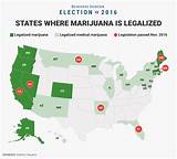 Pictures of What States Are Marijuana Legal In 2017