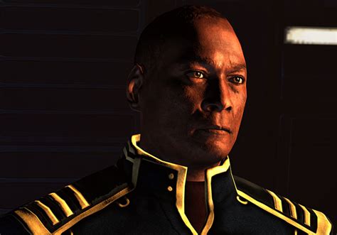 Captain Anderson Admiral Anderson Mass Effect Character Profile