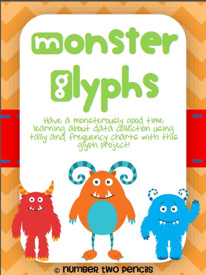 Monster Glyph And Graph Glyph Activities Monster Theme Classroom