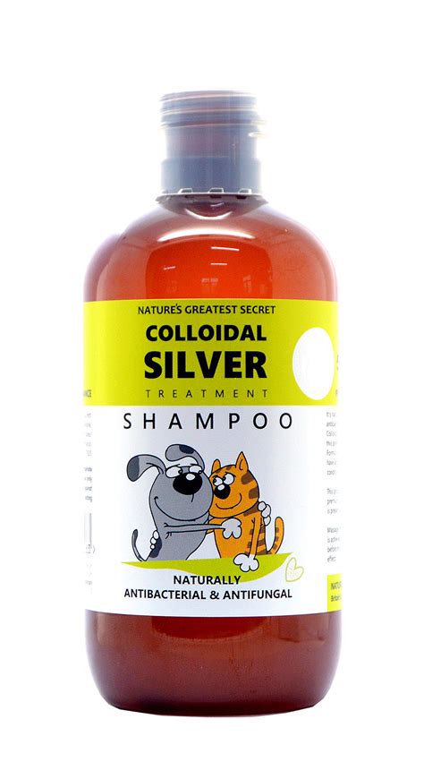 Natures Greatest Secret Colloidal Silver Antibacterial Pets Shampoo