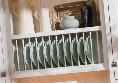 Pans and lids require a different approach from the typical. Dishware Cabinet | Kitchen Cabinetry | Plate Storage ...