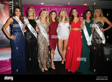 Sydney Australia 26 June 2016 Miss Universe Australia Nsw Final Sponsored By Bondi Sands Tan