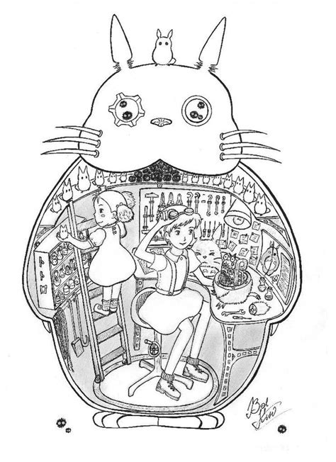 36+ studio ghibli coloring pages for printing and coloring. Hayao Miyazaki Coloring Pages Coloring Pages