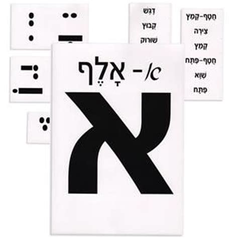 Laminated Hebrew Aleph Bet Flash Cards Great Pricing At Bennys