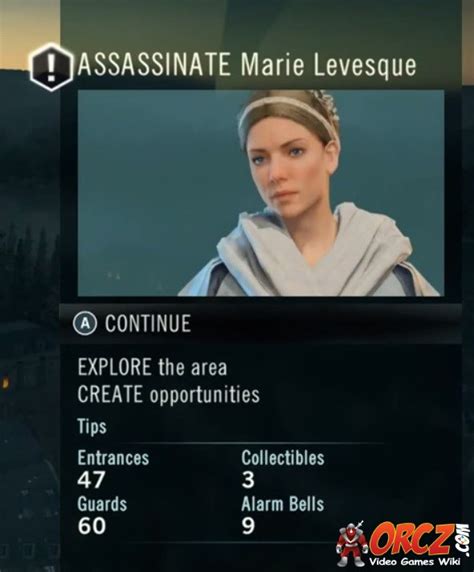 Assassin S Creed Unity Assassinate Marie Levesque Hoarders Orcz