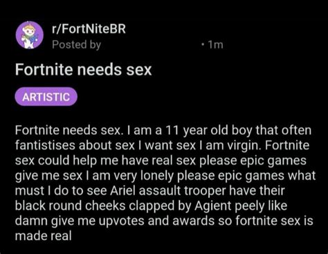 Fortnite Needs Sex Sex Update Add Sex To X Know Your Meme