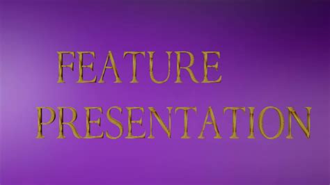 Paramount Feature Presentation Custom Intro Youtube
