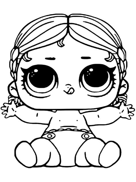 Baby Lol Surprise Coloring Pages Download And Print Baby Lol Surprise