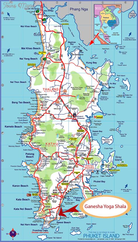 Find out more with this detailed interactive online map of phuket. Phuket Map - ToursMaps.com