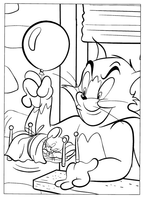dessins de coloriage Tom et Jerry à imprimer sur LaGuerche com Page
