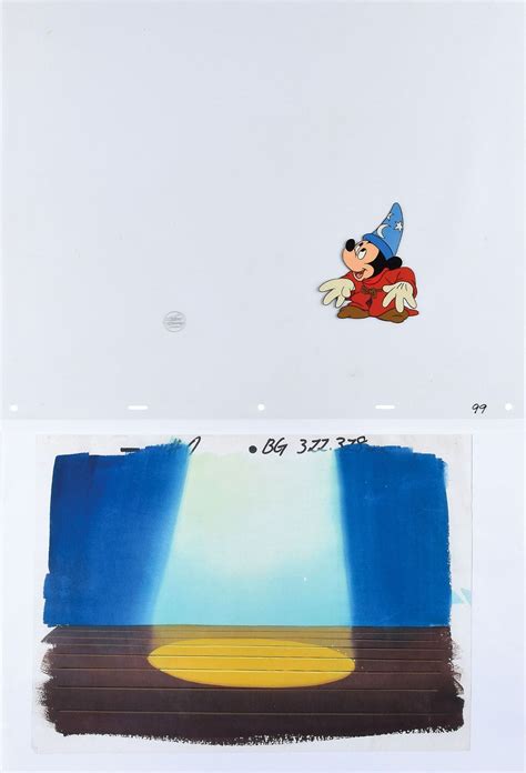 Mickey Mouse Production Cel From The 60th Academy Awards