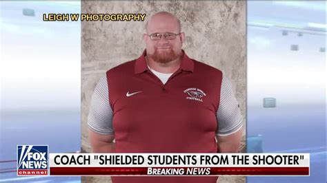Students Say Football Coach Died A Hero During Shooting Video