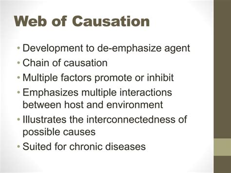 Etiology Of Diseasesclaudincaryl