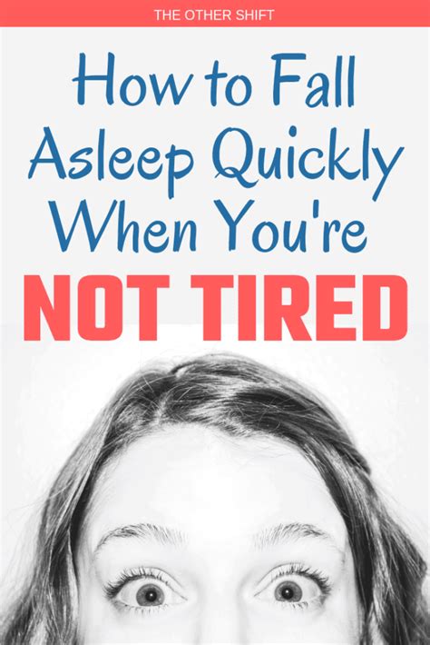 How To Fall Asleep Quickly Even When You Re Not Tired