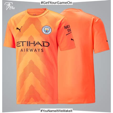Orange Puma Manchester City Fc 202223 Goalkeeper Home Shirt Jd Sports