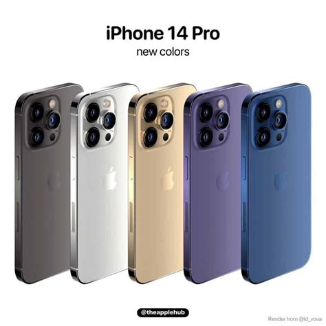 Iphone 14 Pro Five Colour Contrasts Which One Is Your Favourite