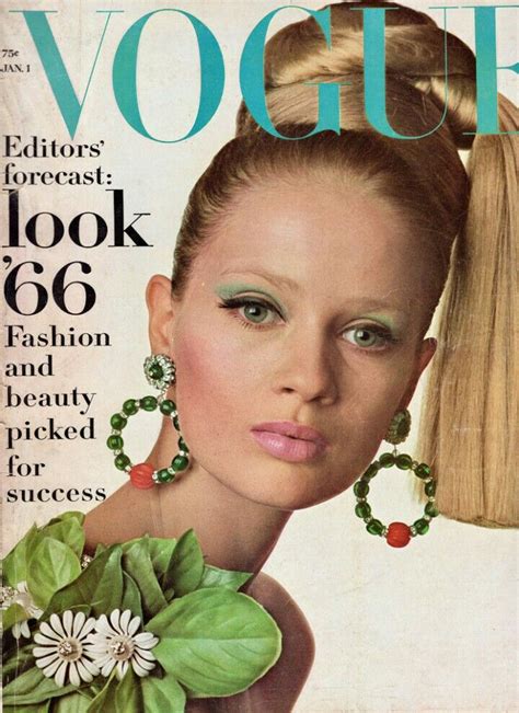 Vogue January 1966 Vogue Magazine Covers Fashion Magazine Cover
