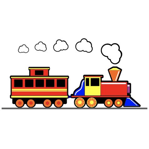 Toy Train Svg Toy Train Cut Files Toy Train Png Dxf Eps Toy Train Files