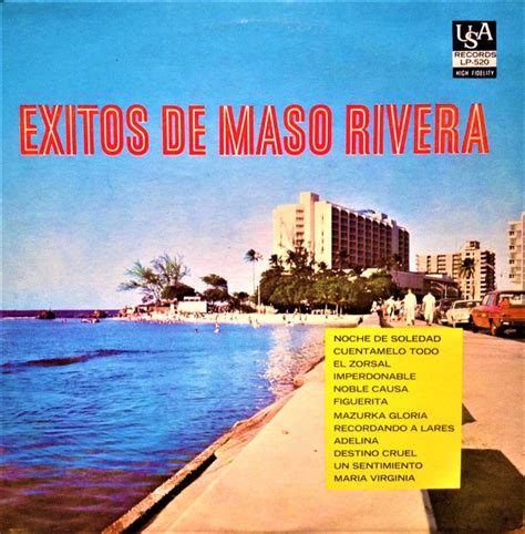 Maso Rivera Exitos De Maso Rivera Vinyl Discogs