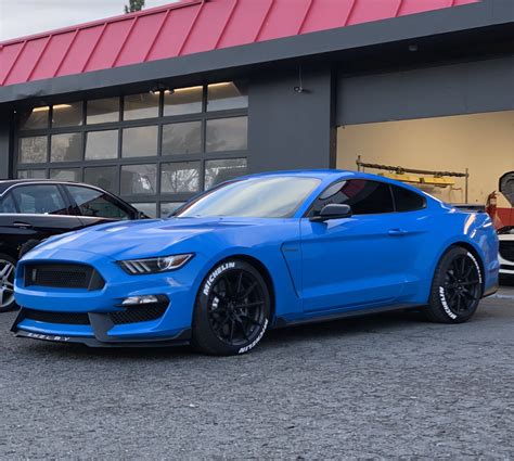 California 2017 Grabber Blue Shelby Gt350 For Sale Only 4000 Miles