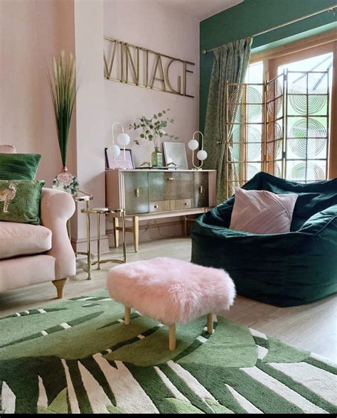 Pink And Green Bedroom Accessories