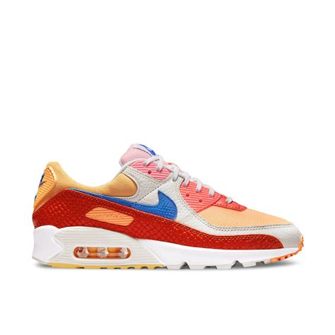 Nike Air Max 90 Multicolor Snakeskin Womens Dj8517 800 Laced