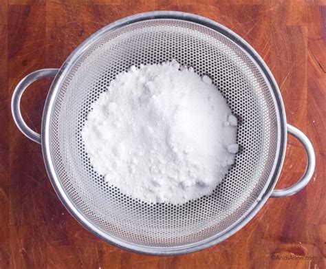 Powdered Sugar Alternative