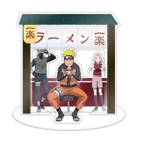 Naruto Shippuden Ichiraku Ramen Shop Acrylic Stand Gamestop Exclusive