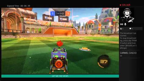 Rocket League Wfriends Live Ps4 Youtube