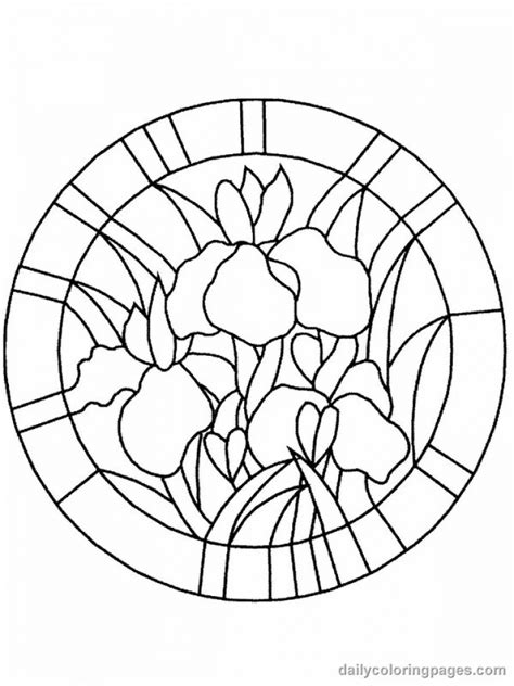 So we created this beautiful new set of stained glass ornament coloring pages and crafts for you. Get This Online Stained Glass Coloring Pages 34136