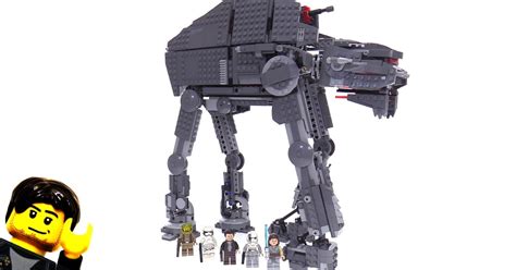 Discover the exciting world of star wars with lego® star wars™ construction sets. LEGO Star Wars The Last Jedi First Order Heavy Assault Walker review 75189