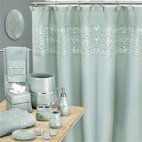 Besides good quality brands, you'll also find plenty of discounts when you shop for aqua bathroom during big sales. Paisley Sequins Bath Accessories | Everything Turquoise