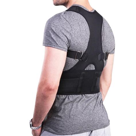 Neoprene Back Posture Corrector Brace Adjustable Back Shoulder Spine