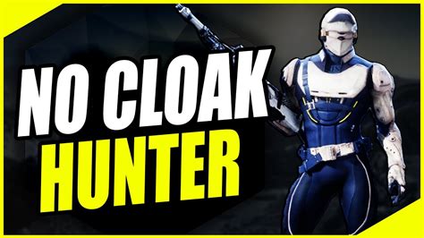 Destiny 2 Remove Hunter Cloak Do This Now Youtube