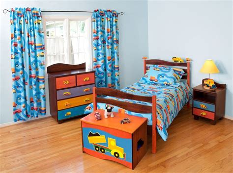 Here is an array of bedroom furniture choices that will transform your bedroom. Boys Like Trucks Bedroom Set, Chocolate (With images ...