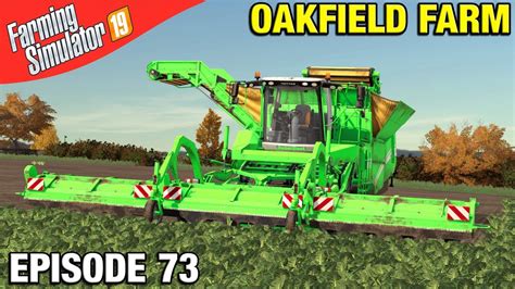 Giant Sugar Beet Machine Farming Simulator 19 Timelapse Oakfield Farm