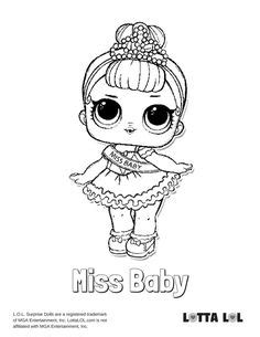 Best coloring pages from different lol surprise series. Rocker Coloring Page Lotta LOL | LOL Surprise! Dolls ...