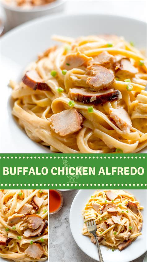 Greenridge Farm Buffalo Chicken Alfredo Dinner Recipe
