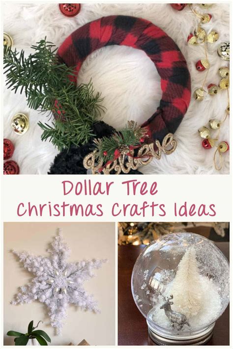 39 Diy Dollar Tree Christmas Crafts And Decor Artsy Pretty Plants