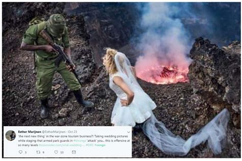 Photographer Slammed For Using Congos Civil War As A Prop To Take Surreal Wedding Photos News18