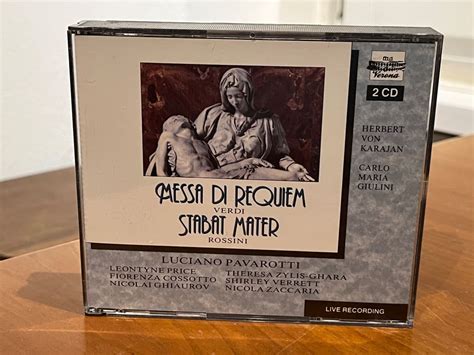 Messa Die Requiem Verdi Stabat Mater Rossini Kaufen Auf Ricardo